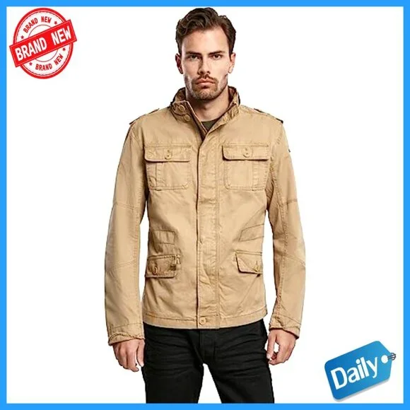 Men's Weatherproof Field Jacket Classic Retro Oversized Fit Active Outdoor